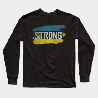 ucraina strong Long Sleeve T-Shirt